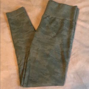 Gymshark Green Camo Leggings